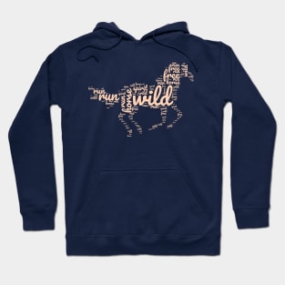 Wild & Free | Typography Design Hoodie